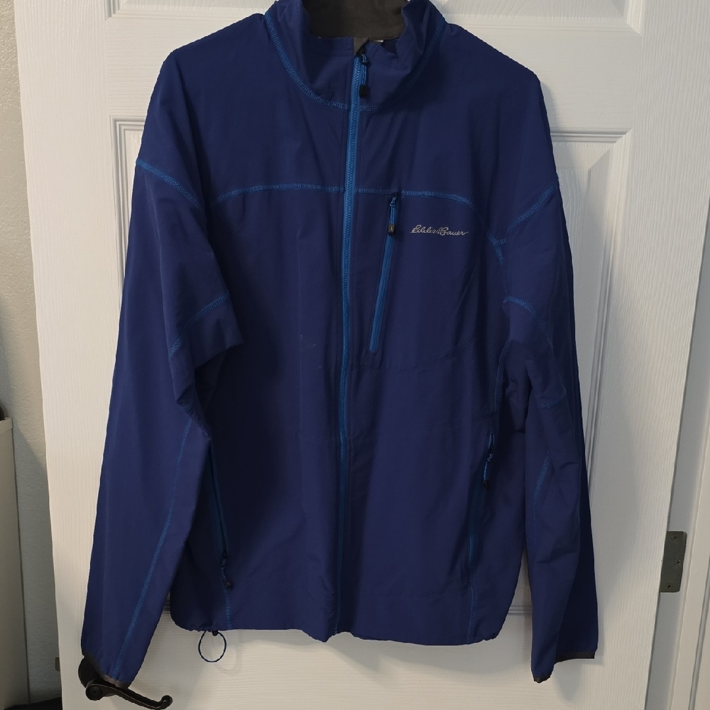 Eddie Bauer Royal Blue Windbreaker